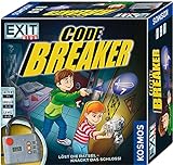 Kosmos 697921 EXIT Kids-Code Breaker Löst die Rätsel-knackt das Schloss Brettspiel für Kinder, Schwarz