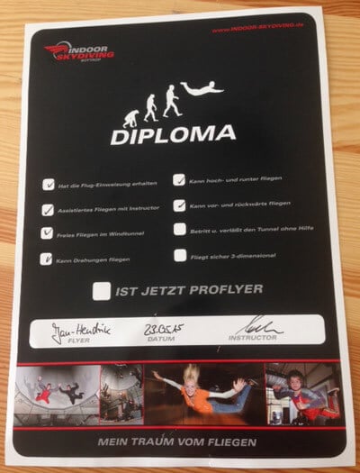 Bodyflying Botrop Diploma