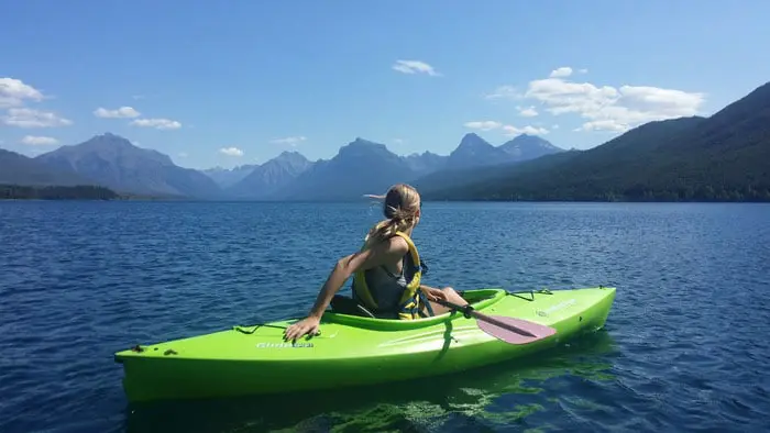 Kayak fahren Urlaub