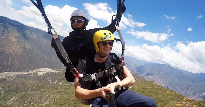 Paragliding Kolumbien San Gil