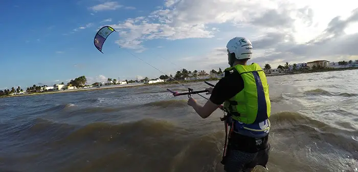 Mexiko Yucatan Kitesurfing