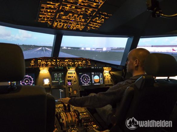 Abenteuer Fliegen - Im Airbus A320 Simulator Essen/Mülheim 6
