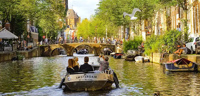 Tretboot fahren Amsterdam