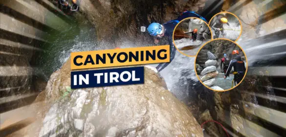 canyoning in tirol