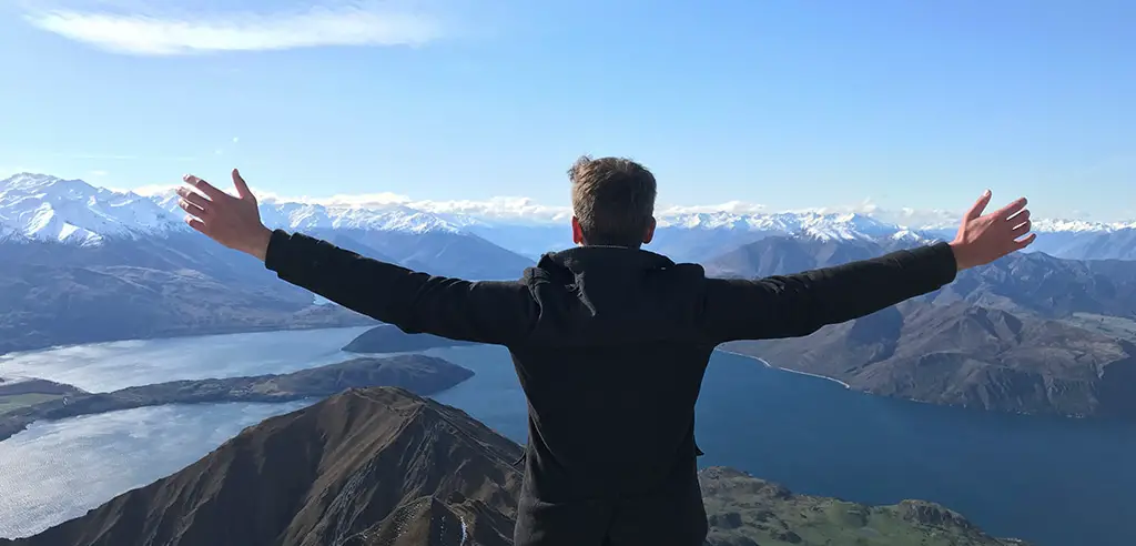 roys peak gipfel neuseeland rundreise