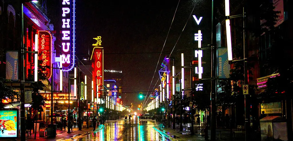 Vancouver Partytipps - Granville Street