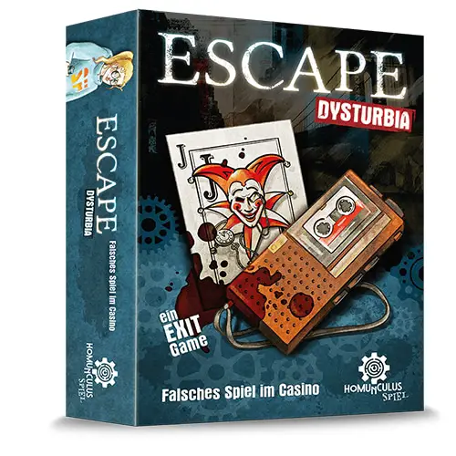 Escape-Spiele fuer zu Hause: Escape Dysturbia