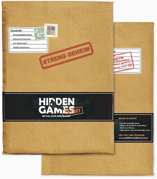 Escape-Spiele fuer zu Hause - Hidden Games
