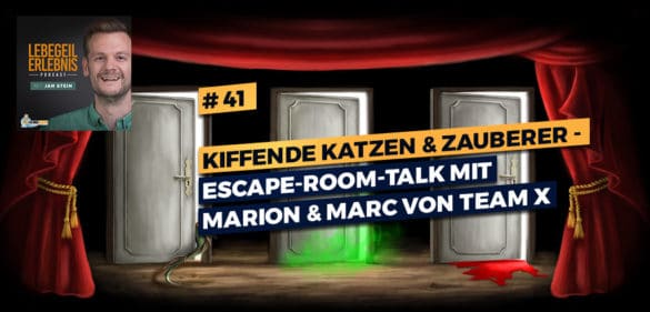 Von kiffenden Katzen und Zauberern – Escape-Room-Talk mit Marion und Marc von Team X in Köln 13