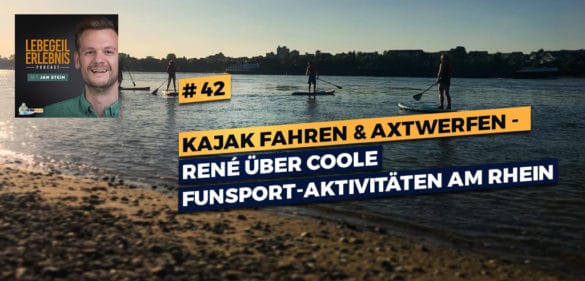 Kajakfahren und Axtwerfen in Köln – René über Funsport-Aktivitäten am Rhein 6