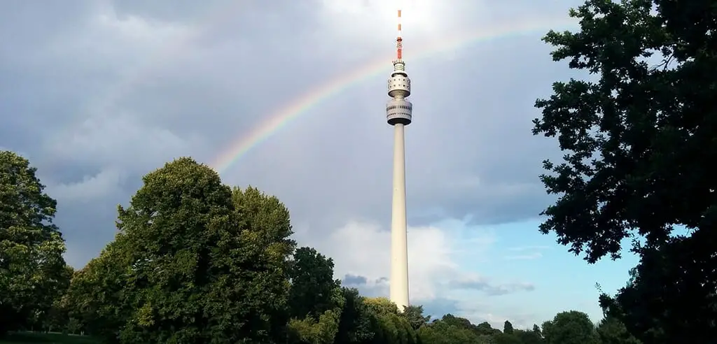 beste Aussicht auf Dortmund - Florianturm