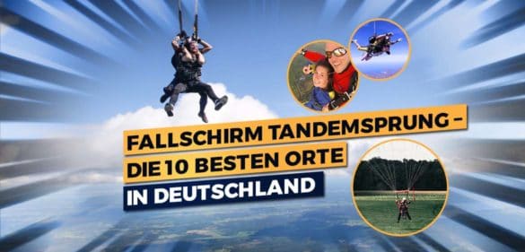 Fallschirm Tandemsprung – Die 10 besten Orte in Deutschland 16