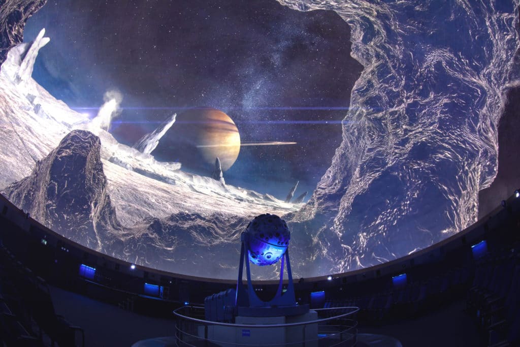 aeltestes Planetarium der Welt: das Zeiss Planetarium in Jena, Thueringen
