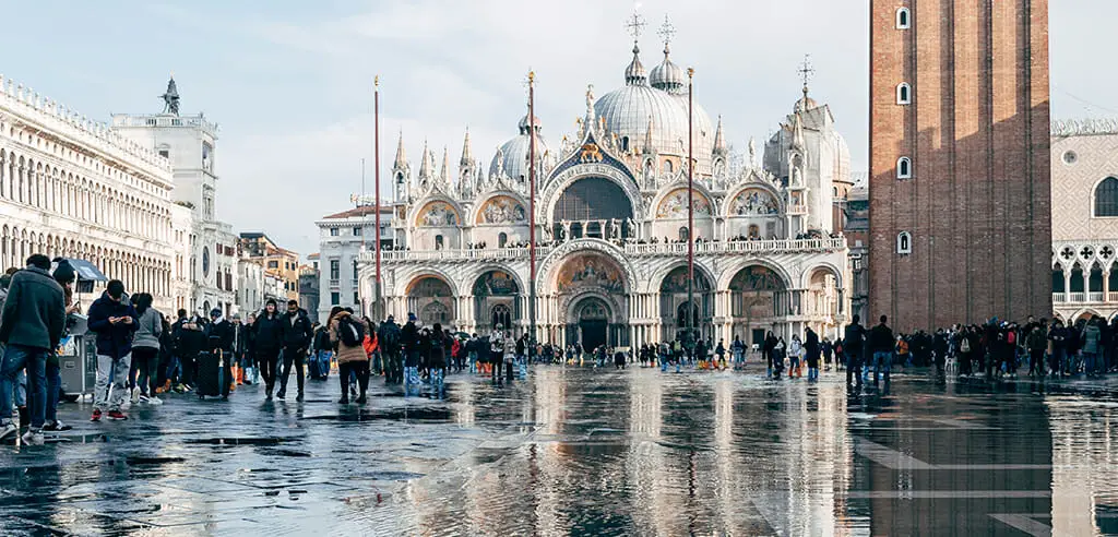 der Markusdom, das bedeutende Wahrzeichen Venedigs