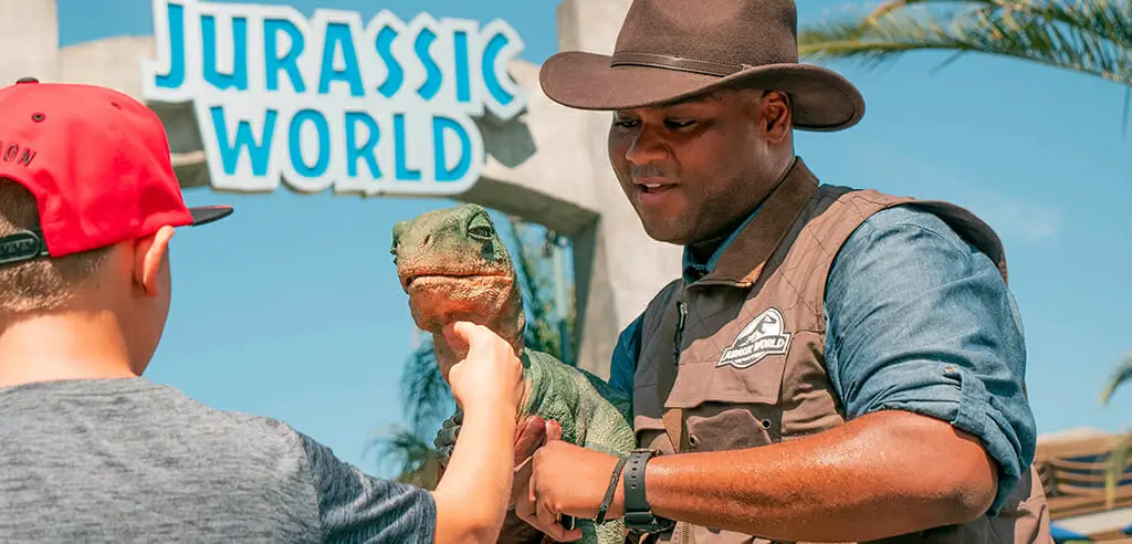 Dinosaurier hautnah erleben in der Jurassic World - Guide zu den Universal Studios Hollywood
