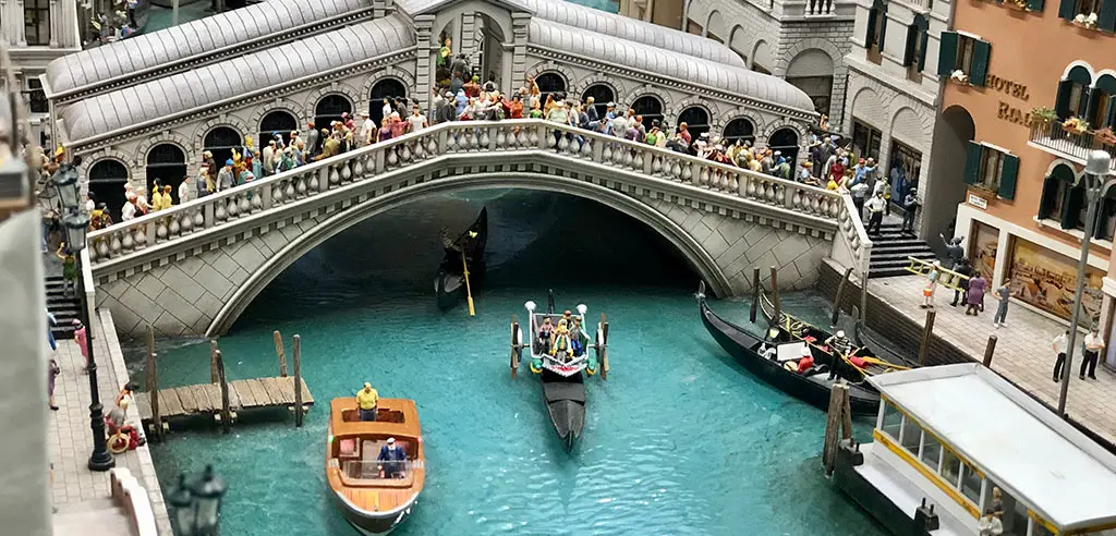 Hamburg bei Regen Aktivität – Miniatur Wunderland Venedig