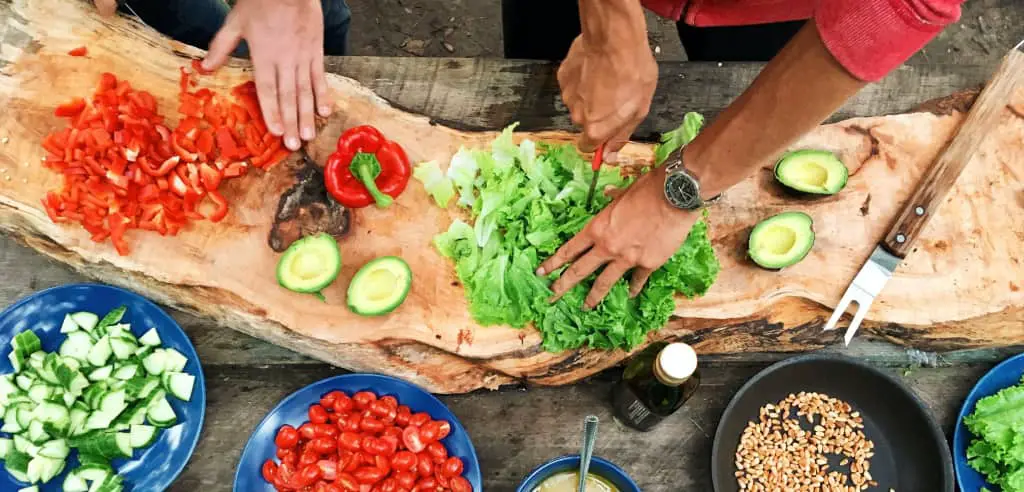 Teamevent Idee veganer, nachhaltiger Kochkurs