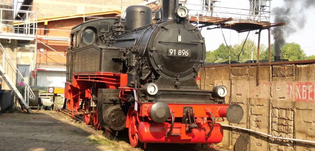 Alte Lokomotiven findet man in Chemnitz jede Menge Indoor-Aktivitaetet