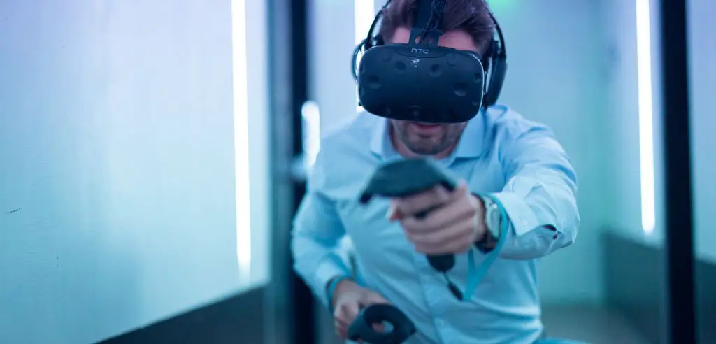 Mittendrin statt nur dabei beim VR Gaming in Bielefeld