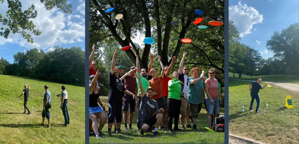 Disc Golf gehört zu den coolsten Teambuilding Ideen in Dortmund