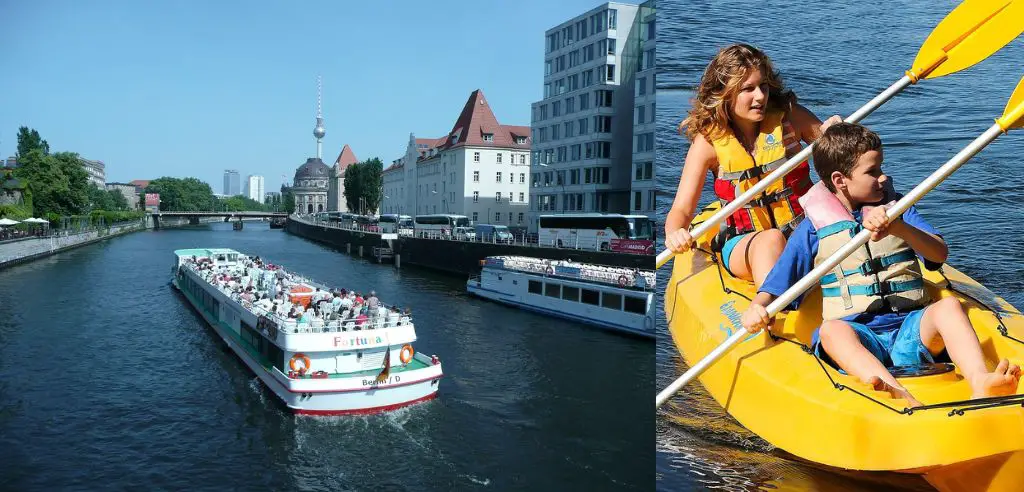 Sehenswürdigkeiten in Berlin vom Wasser aus entdecken
