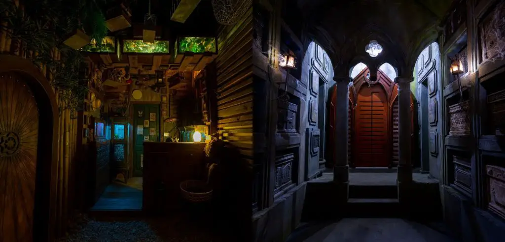 mystische Stimmung im Escape Room Magic Alley in Berlin