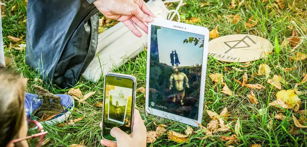 Rätselrallye mit Augmented Reality beim Sommerfest in München