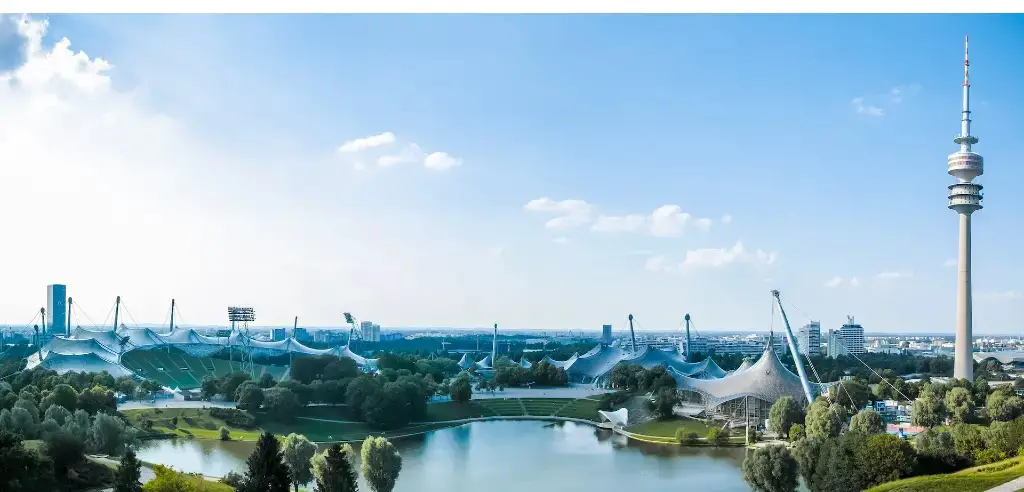 olympiaturm münchen panorama ausblick